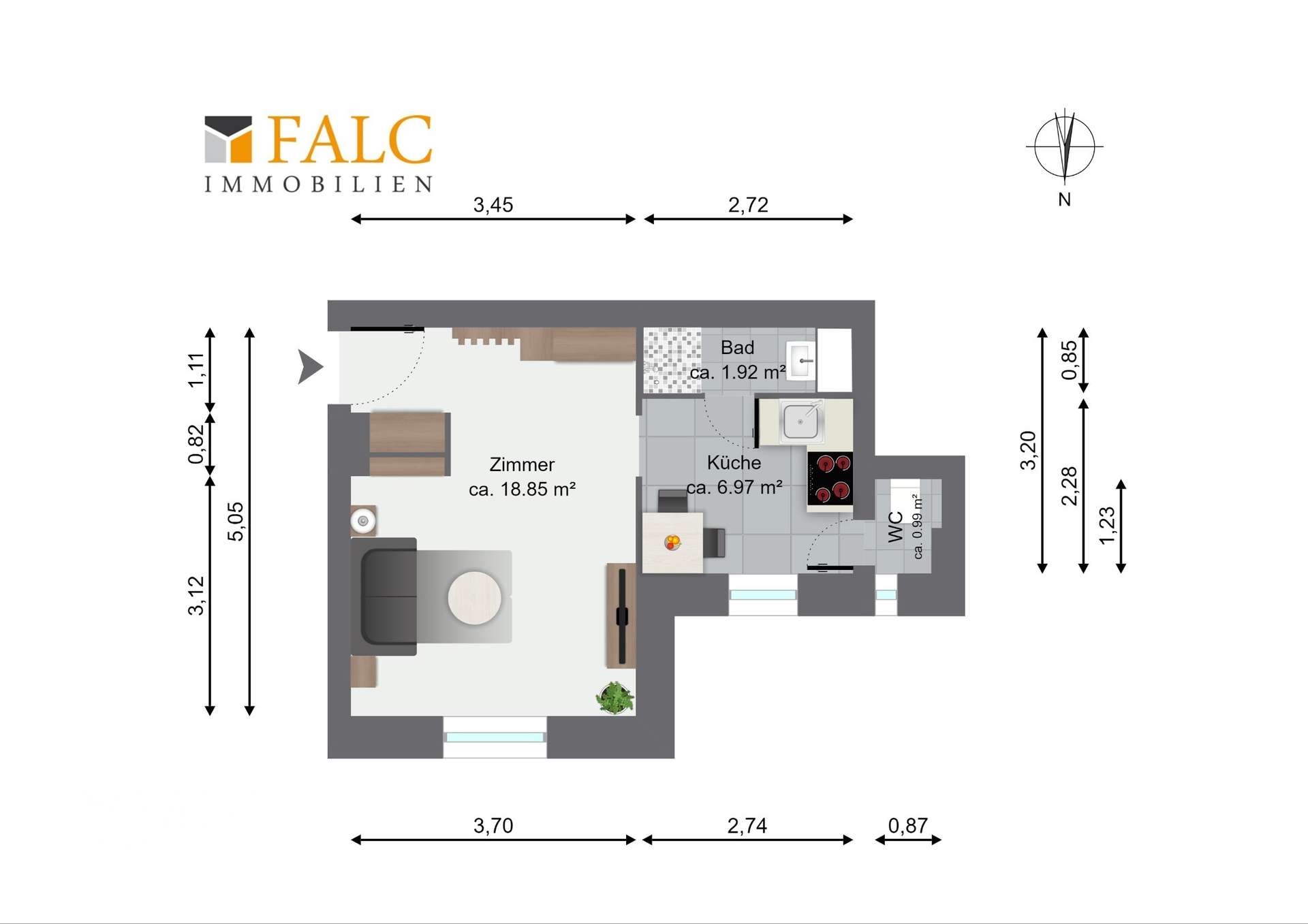 FALC Grundriss